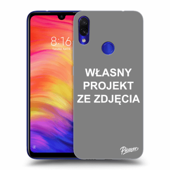 Etui na Xiaomi Redmi Note 7 - Własny projekt ze zdjęcia