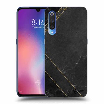 Etui na Xiaomi Mi 9 - Black tile