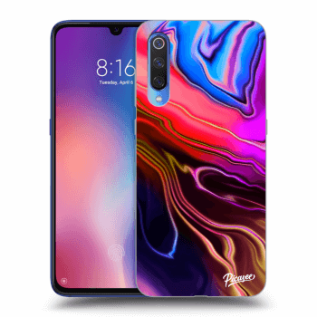 Picasee silikonowe przeźroczyste etui na Xiaomi Mi 9 - Electric