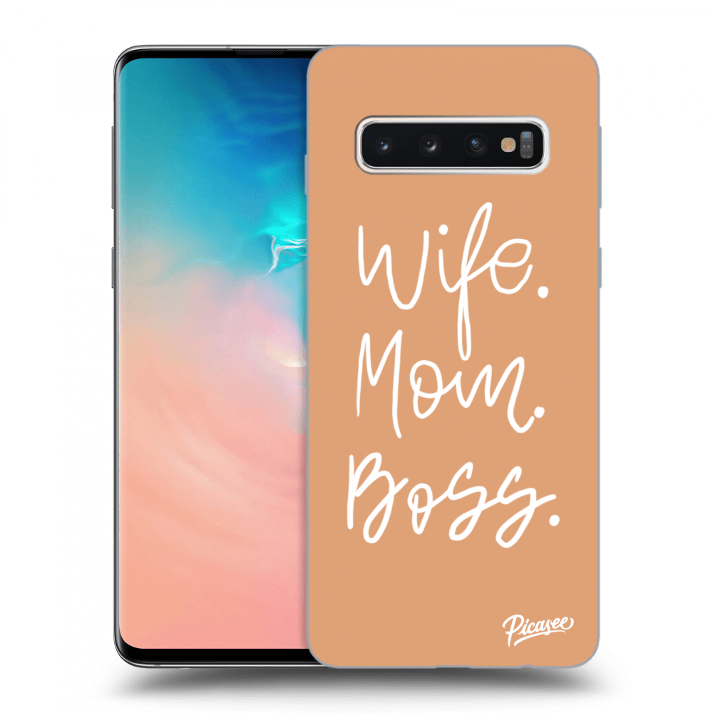 Picasee ULTIMATE CASE pro Samsung Galaxy S10 G973 - Boss Mama