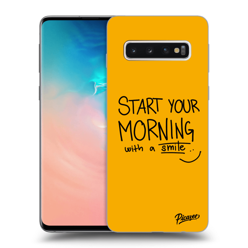 Picasee ULTIMATE CASE pro Samsung Galaxy S10 G973 - Smile