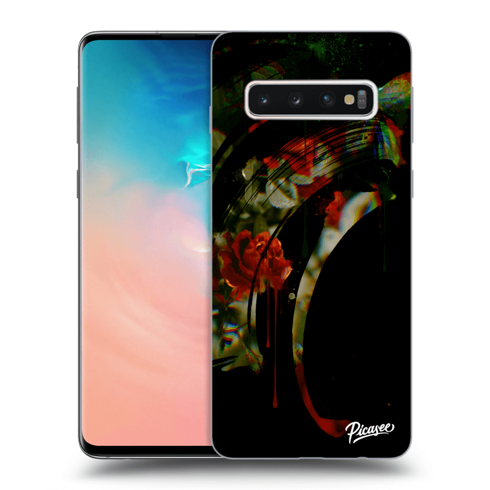 Picasee ULTIMATE CASE pro Samsung Galaxy S10 G973 - Roses black