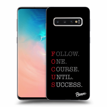 Picasee ULTIMATE CASE pro Samsung Galaxy S10 G973 - Focus