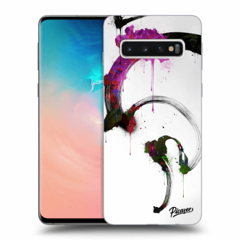 Picasee ULTIMATE CASE pro Samsung Galaxy S10 G973 - Peony White