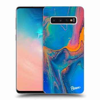Picasee ULTIMATE CASE pro Samsung Galaxy S10 G973 - Rainbow