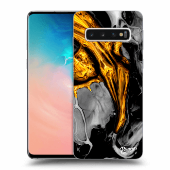 Etui na Samsung Galaxy S10 G973 - Black Gold