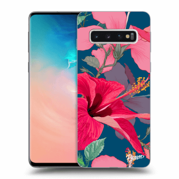 Etui na Samsung Galaxy S10 G973 - Hibiscus