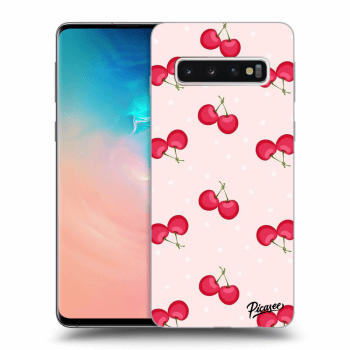 Etui na Samsung Galaxy S10 G973 - Cherries
