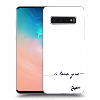 Etui na Samsung Galaxy S10 G973 - I love you