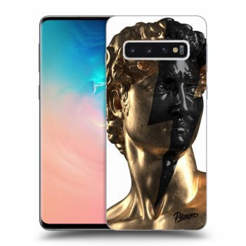 Picasee ULTIMATE CASE pro Samsung Galaxy S10 G973 - Wildfire - Gold