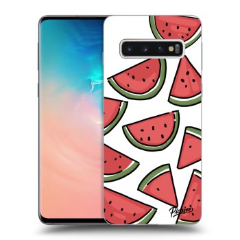 Picasee ULTIMATE CASE pro Samsung Galaxy S10 G973 - Melone