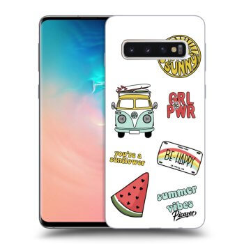 Picasee ULTIMATE CASE pro Samsung Galaxy S10 G973 - Summer
