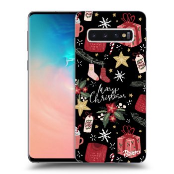 Etui na Samsung Galaxy S10 G973 - Christmas