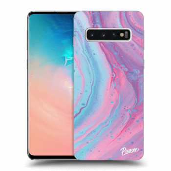 Etui na Samsung Galaxy S10 G973 - Pink liquid