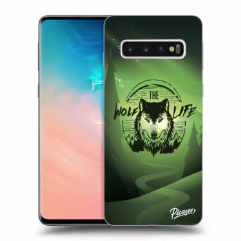 Etui na Samsung Galaxy S10 G973 - Wolf life