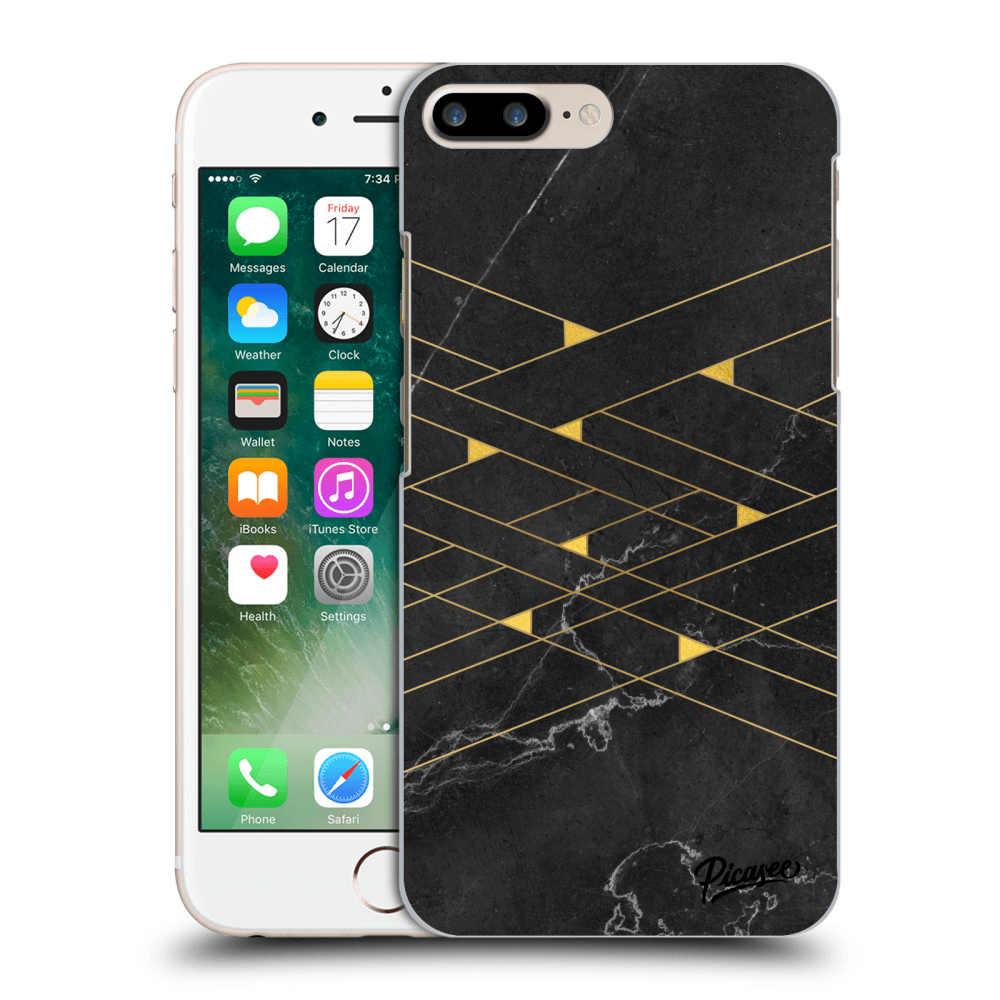 Picasee ULTIMATE CASE pro Apple iPhone 8 Plus - Gold Minimal