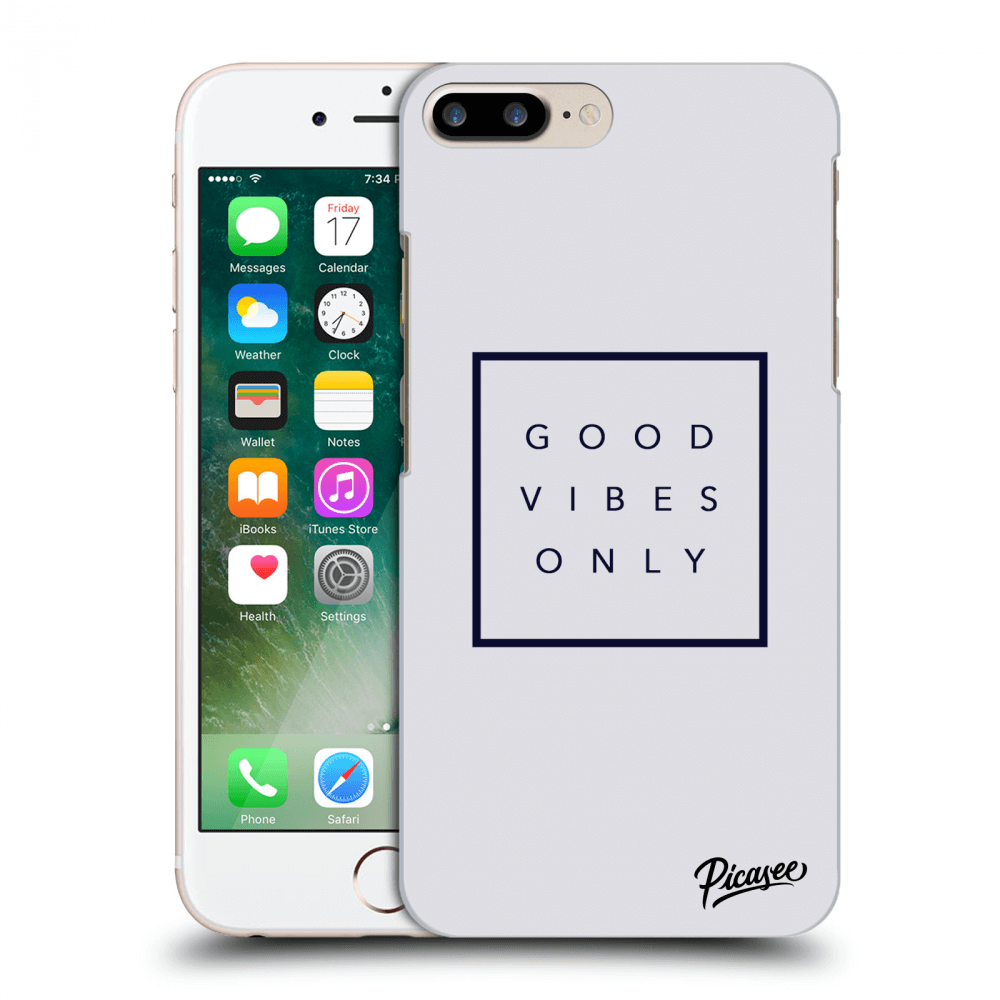 Picasee ULTIMATE CASE pro Apple iPhone 8 Plus - Good vibes only