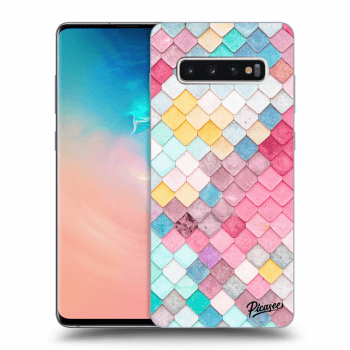 Etui na Samsung Galaxy S10 Plus G975 - Colorful roof