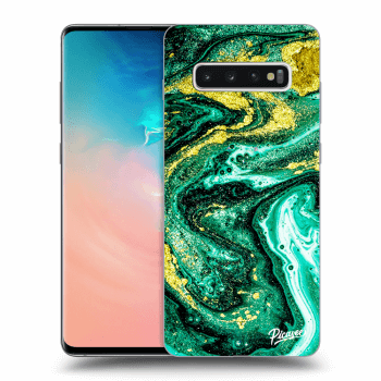 Etui na Samsung Galaxy S10 Plus G975 - Green Gold