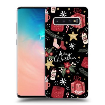 Etui na Samsung Galaxy S10 Plus G975 - Christmas
