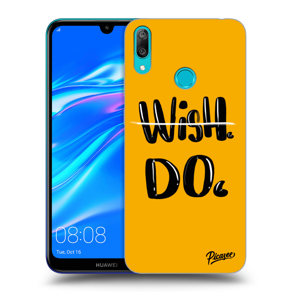 Picasee ULTIMATE CASE pro Huawei Y7 2019 - Wish Do