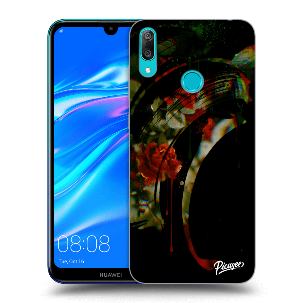 Picasee ULTIMATE CASE pro Huawei Y7 2019 - Roses black