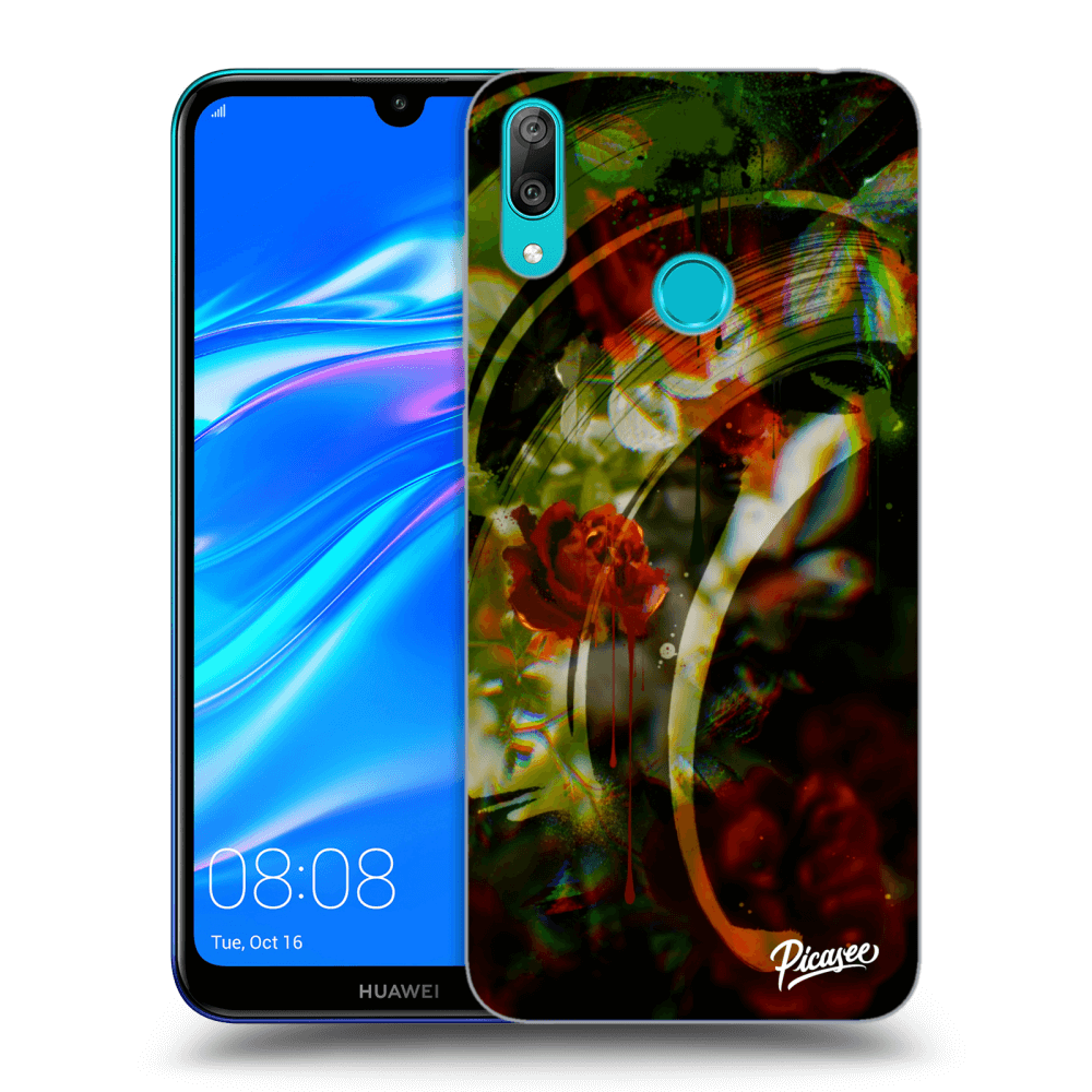 Picasee ULTIMATE CASE pro Huawei Y7 2019 - Roses color