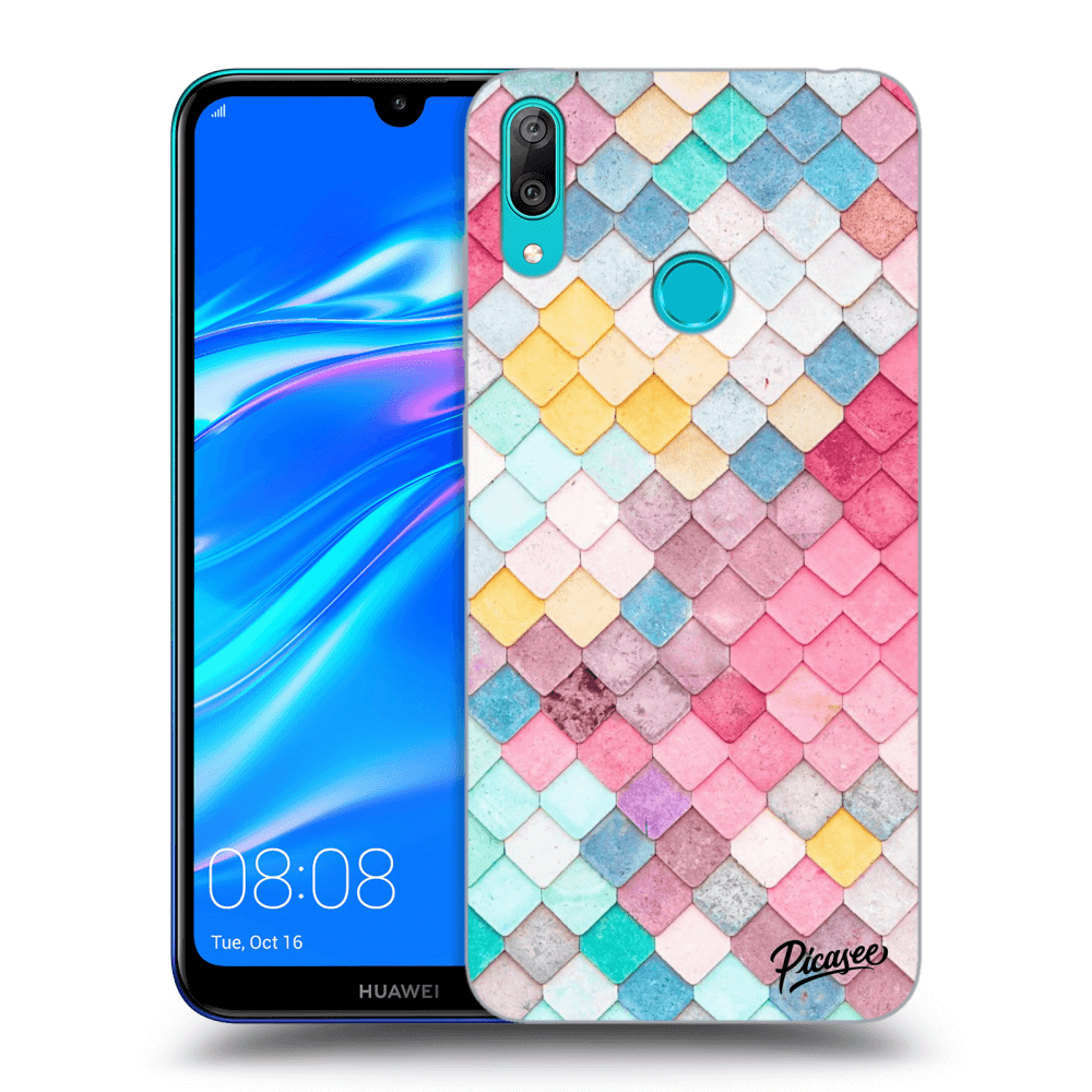 Picasee ULTIMATE CASE pro Huawei Y7 2019 - Colorful roof
