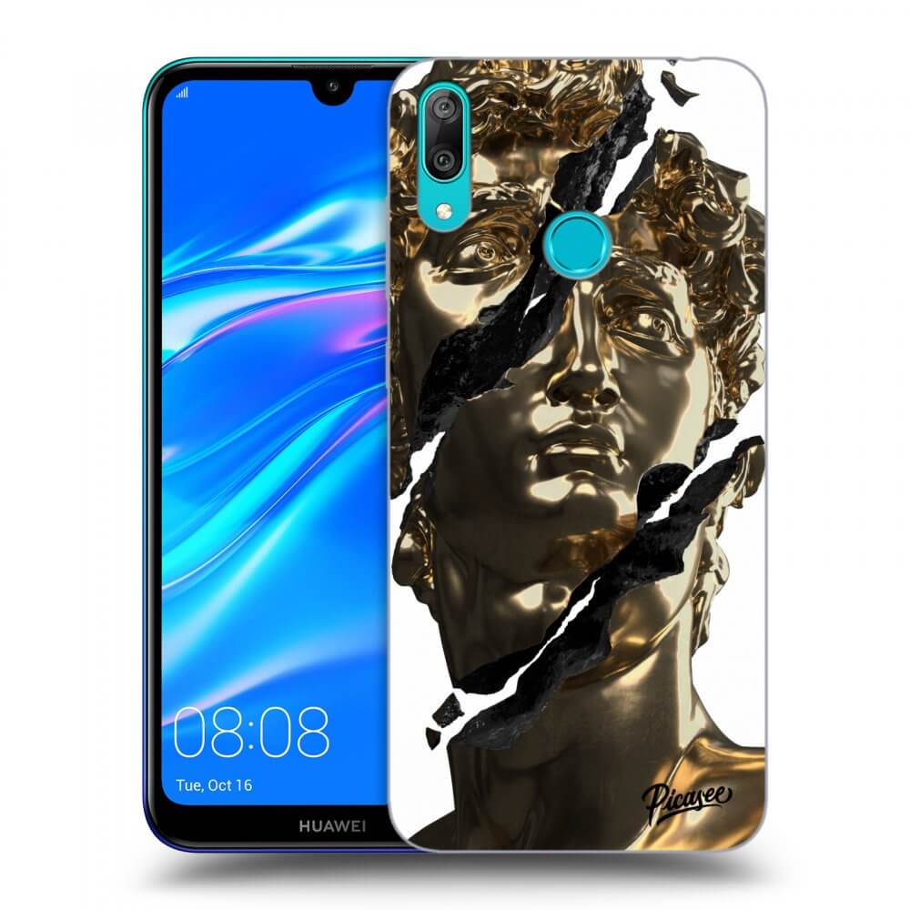 Picasee ULTIMATE CASE pro Huawei Y7 2019 - Golder