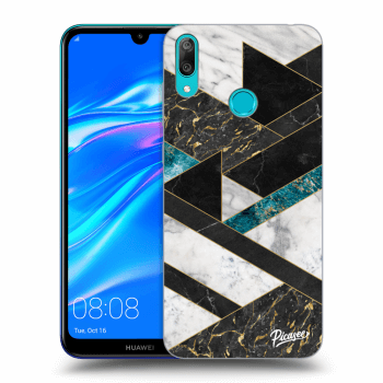 Etui na Huawei Y7 2019 - Dark geometry