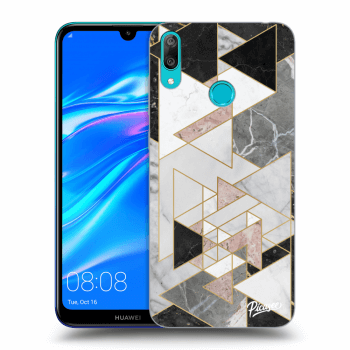 Picasee ULTIMATE CASE pro Huawei Y7 2019 - Light geometry