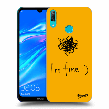Etui na Huawei Y7 2019 - I am fine