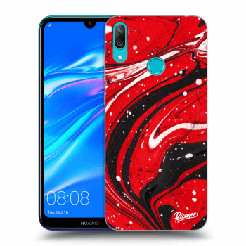 Etui na Huawei Y7 2019 - Red black