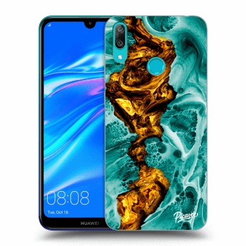 Picasee ULTIMATE CASE pro Huawei Y7 2019 - Goldsky