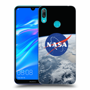 Picasee silikonowe przeźroczyste etui na Huawei Y7 2019 - Nasa Earth