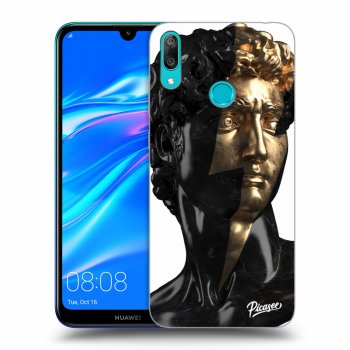 Picasee ULTIMATE CASE pro Huawei Y7 2019 - Wildfire - Black