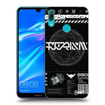 Etui na Huawei Y7 2019 - BLACK DISCO