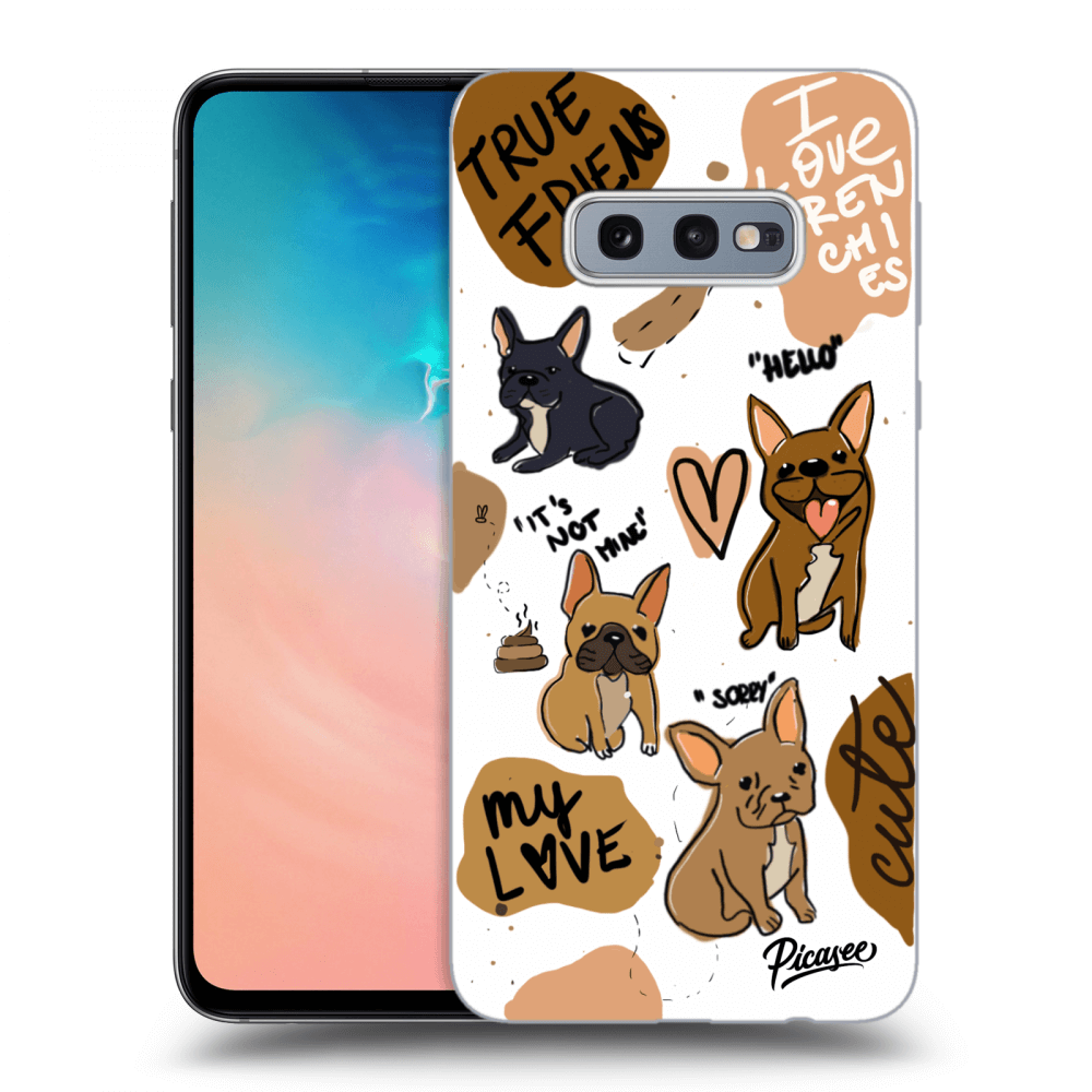 Picasee ULTIMATE CASE pro Samsung Galaxy S10e G970 - Frenchies