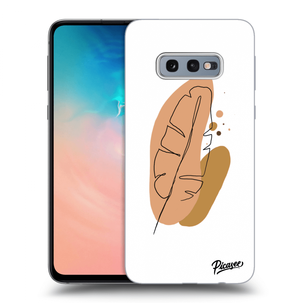 Picasee ULTIMATE CASE pro Samsung Galaxy S10e G970 - Feather brown