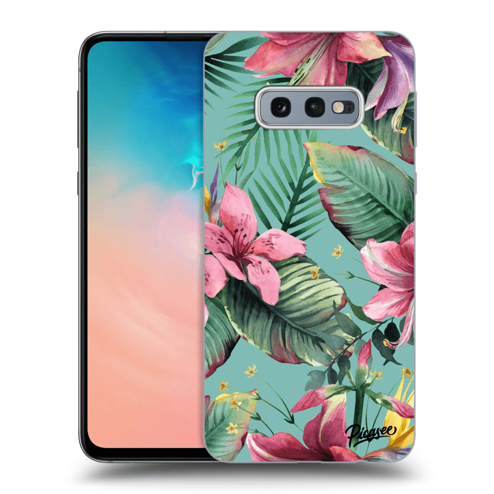 Picasee silikonowe przeźroczyste etui na Samsung Galaxy S10e G970 - Hawaii