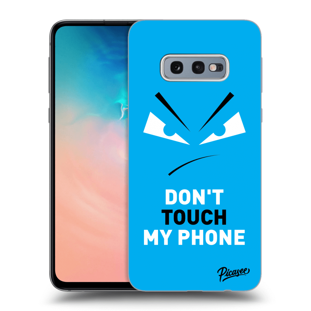 Picasee ULTIMATE CASE pro Samsung Galaxy S10e G970 - Evil Eye - Blue