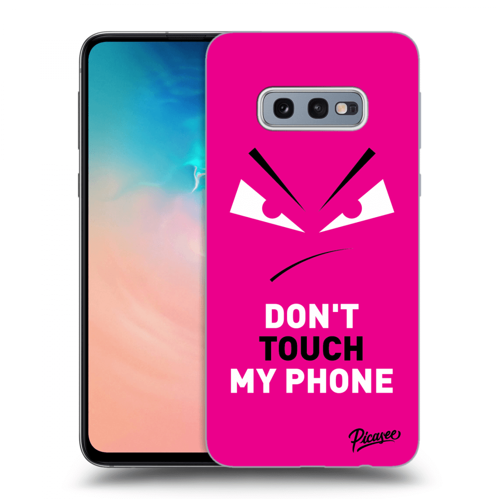 Picasee ULTIMATE CASE pro Samsung Galaxy S10e G970 - Evil Eye - Pink