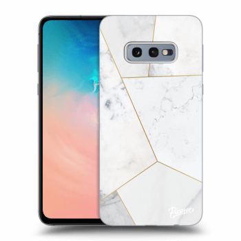 Etui na Samsung Galaxy S10e G970 - White tile