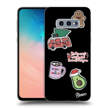 Picasee ULTIMATE CASE pro Samsung Galaxy S10e G970 - Christmas Stickers