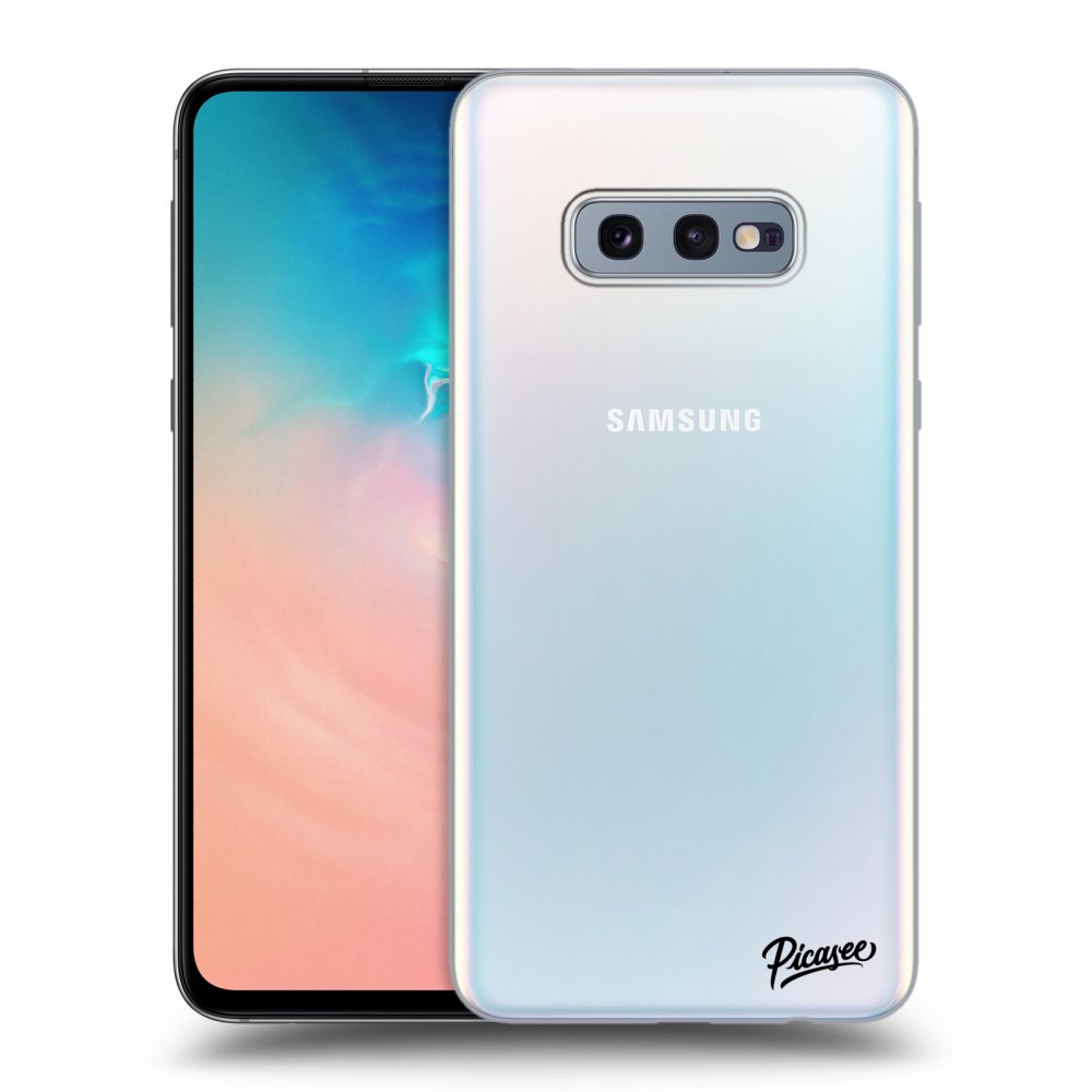 Picasee silikonowe przeźroczyste etui na Samsung Galaxy S10e G970 - Clear