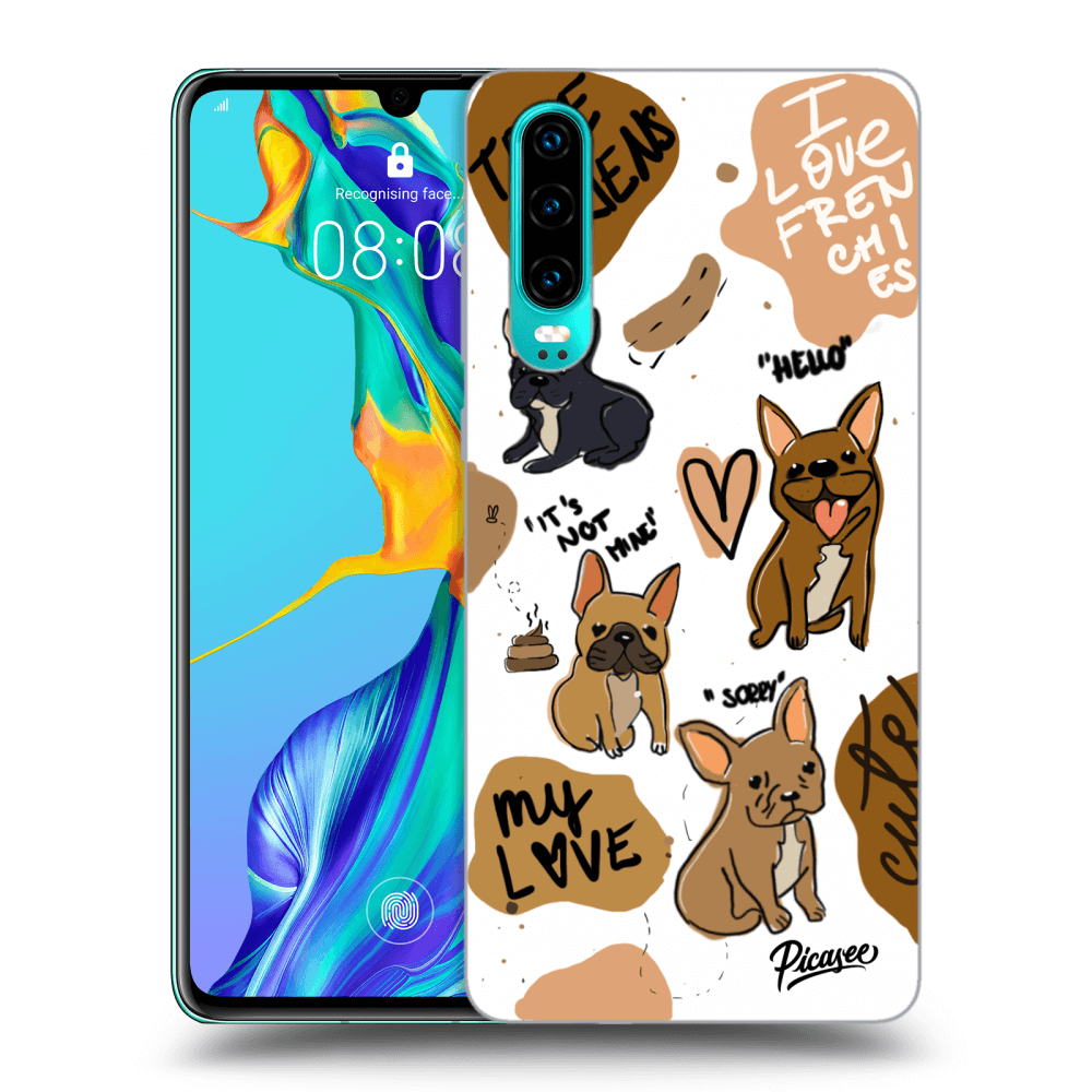 Picasee ULTIMATE CASE pro Huawei P30 - Frenchies
