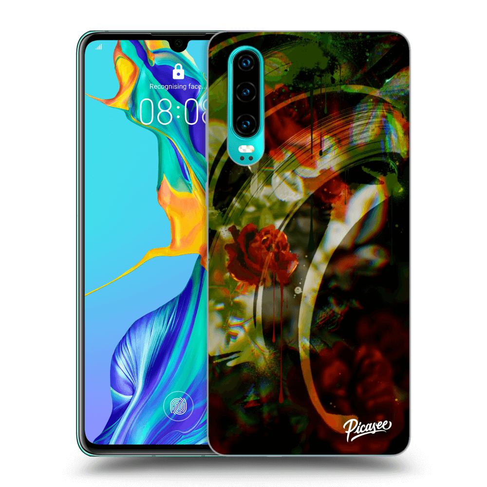 Picasee ULTIMATE CASE pro Huawei P30 - Roses color