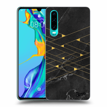 Picasee ULTIMATE CASE pro Huawei P30 - Gold Minimal
