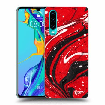 Picasee ULTIMATE CASE pro Huawei P30 - Red black