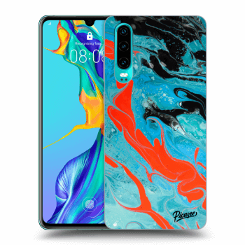 Etui na Huawei P30 - Blue Magma